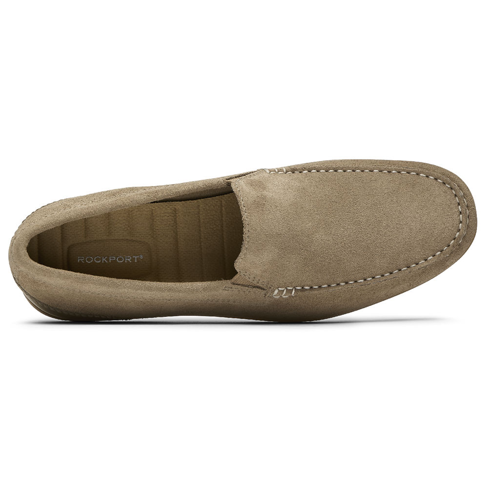 Rockport Mens Slip-On Olive - Malcom Venetian - UK 405-RZJNEY